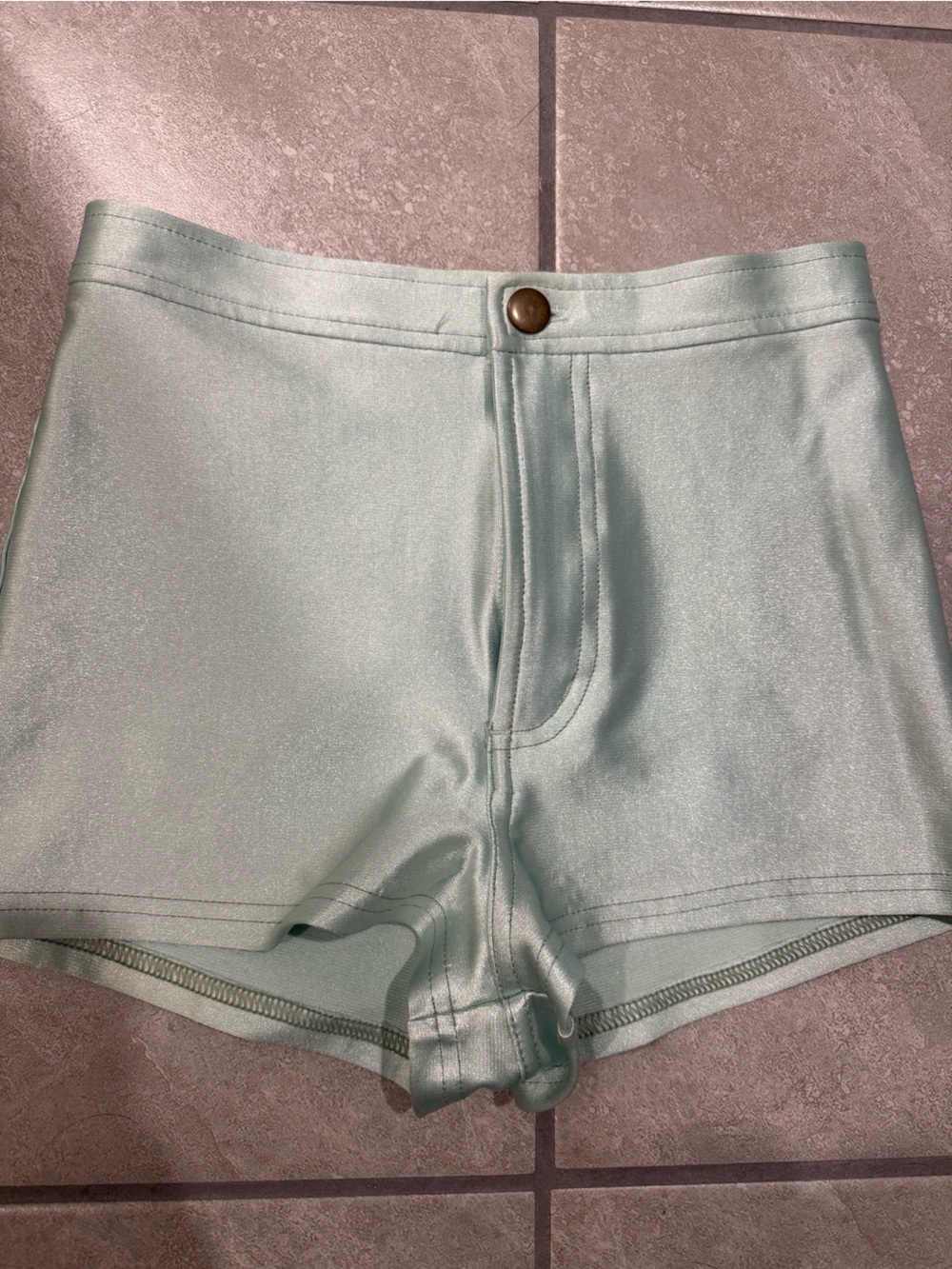 American apparel Disco Mint Green shorts